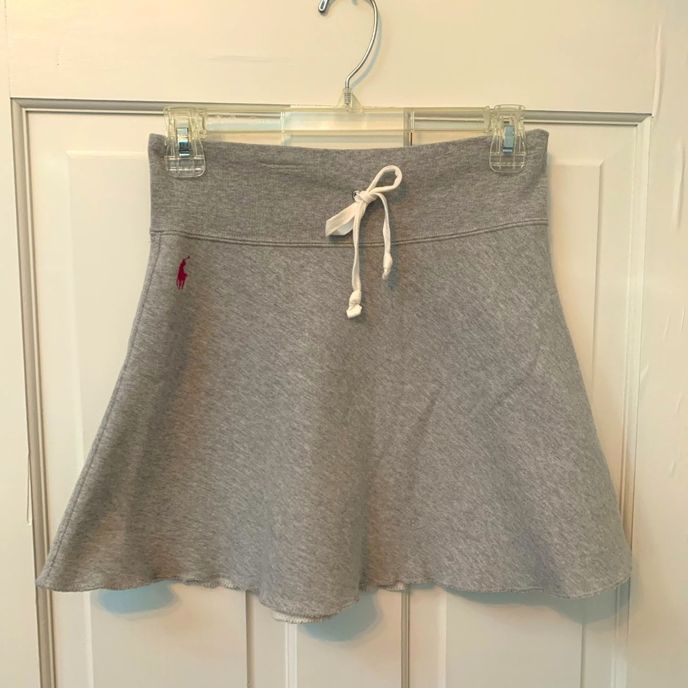 Ralph Lauren Drawstring Waist A-Line Skirt